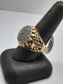 Yellow Gold 10k (.417) 9 grams Size 12