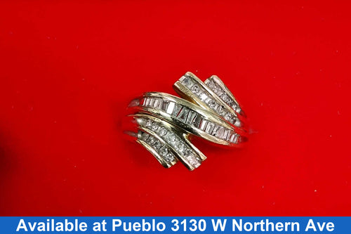 Women's Ring - Yellow Gold 10k (.417) 8.3 grams Size 8.5