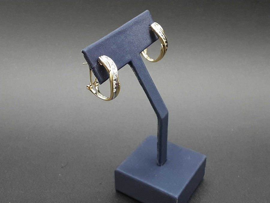 Earrings - Yellow Gold 14k (.585) 4.9 grams