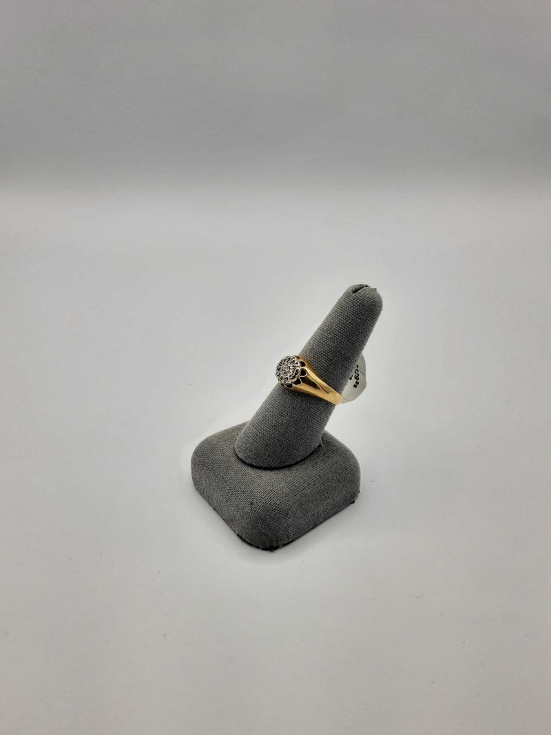 14kt Lady's Cluster Ring