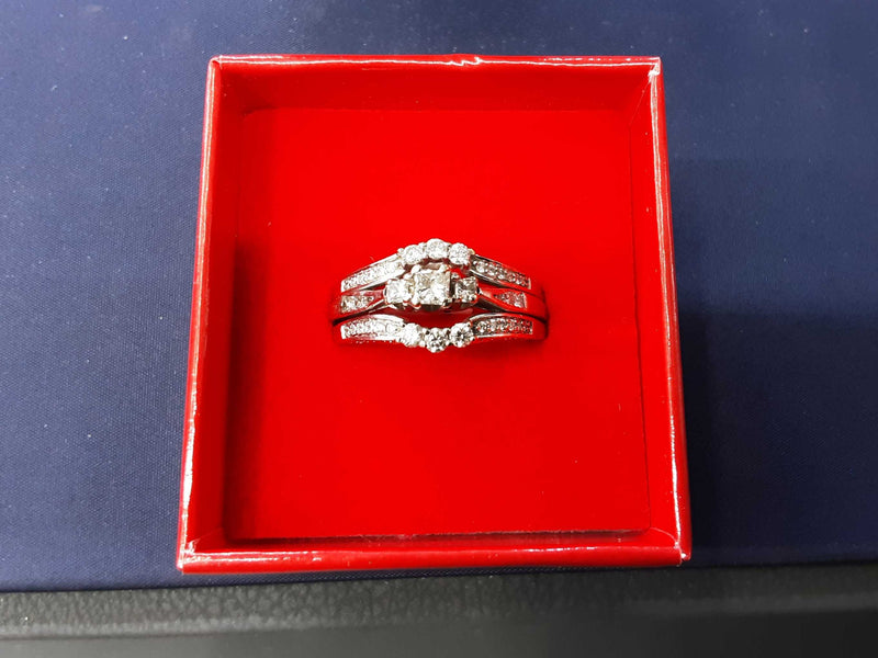 White Gold 10k (.417) 8.7 grams Size 11