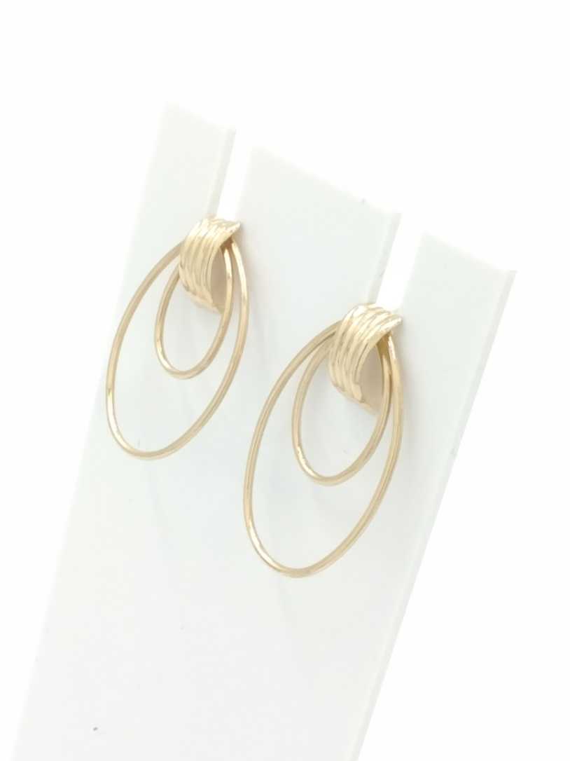 Filigree Earrings - Yellow Gold 14k (.585) 6.9 grams