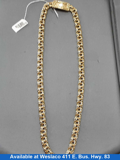 Chain - Yellow Gold 10k (.417) 50.2 grams 20 inch