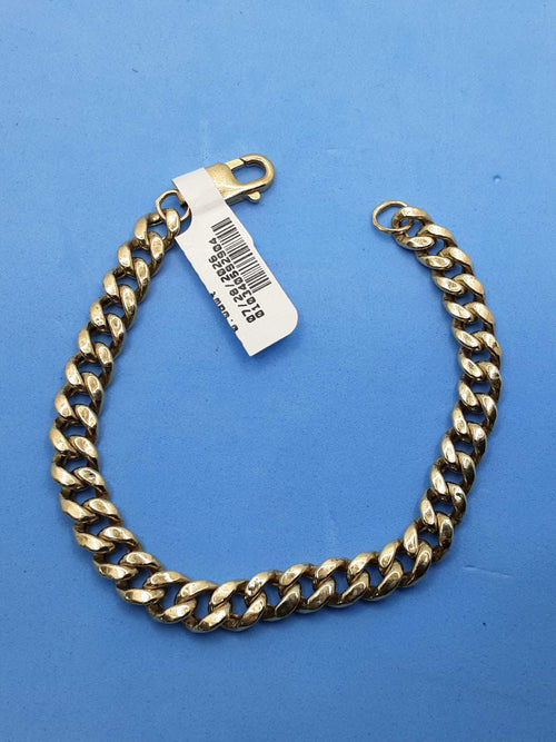 Cuban Link Bracelet - Yellow Gold 10k (.417) 7.2 grams 6 inch