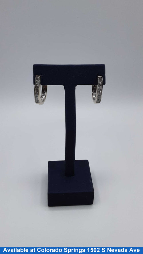 Earrings - White Gold 14k (.585) 10.5 grams