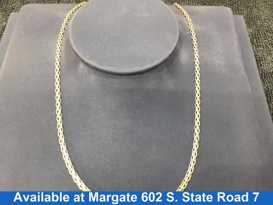 Chain - Yellow Gold 14k (.585) 5.2 grams 17 inch