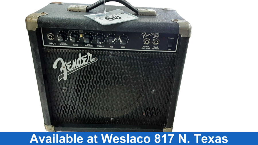 Fender Frontman Amp Black Guitar Amplifier