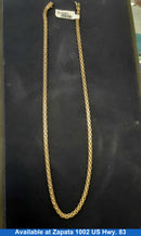 Chain - Yellow Gold 14k (.585) 12.1 grams 18 inch