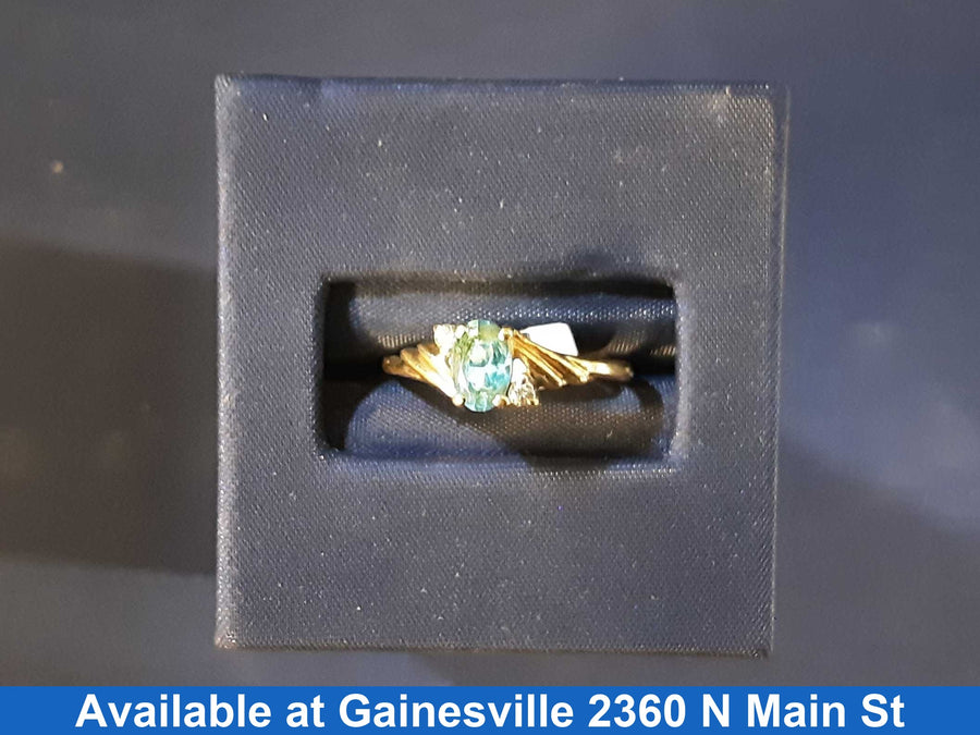 Women's Ring - Yellow Gold 14k (.585) 1.8 grams Size 6
