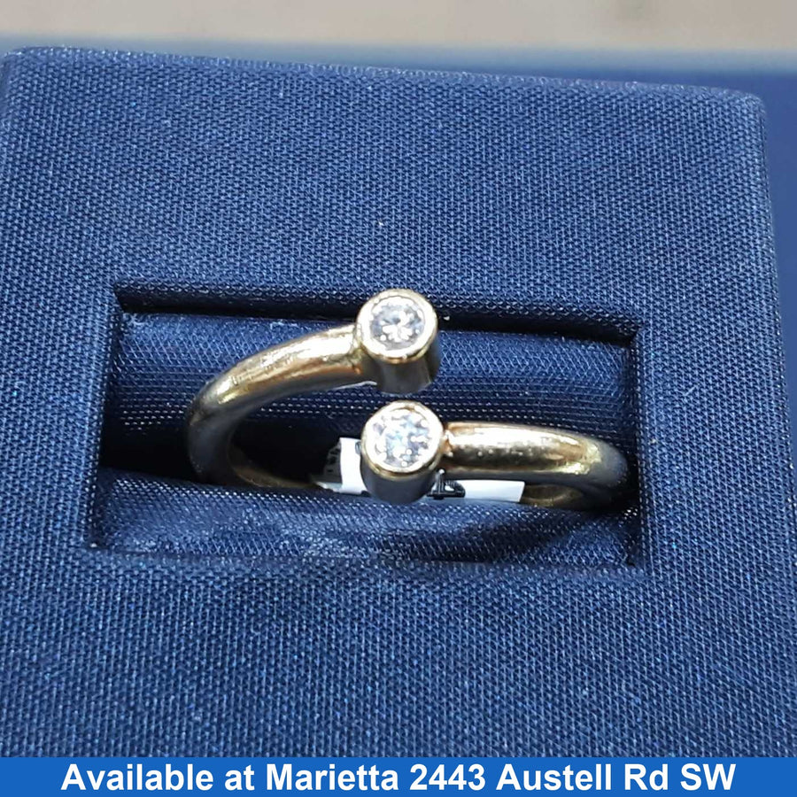 Women's Ring - Yellow Gold 18k (.750) 5 grams Size 10