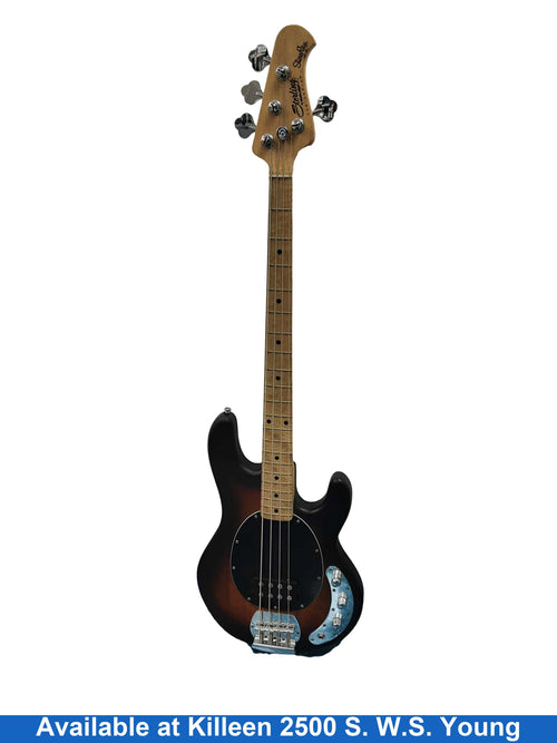 Sterling Sting Ray Black Electric Bass Guitar