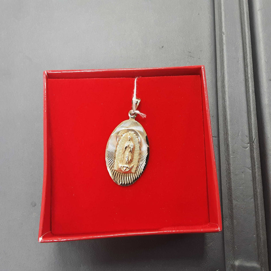 Religious Pendant - Tricolor Gold 14k (.585) 5.3 grams