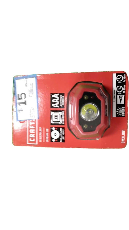 Craftman Cmxlhb1 Red Flashlight / Headlamp