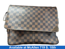 Louis Vuitton Shelton Mm Brown Purse / Handbag