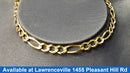 Figaro Bracelet - Yellow Gold 14k (.585) 6 grams 6 inch