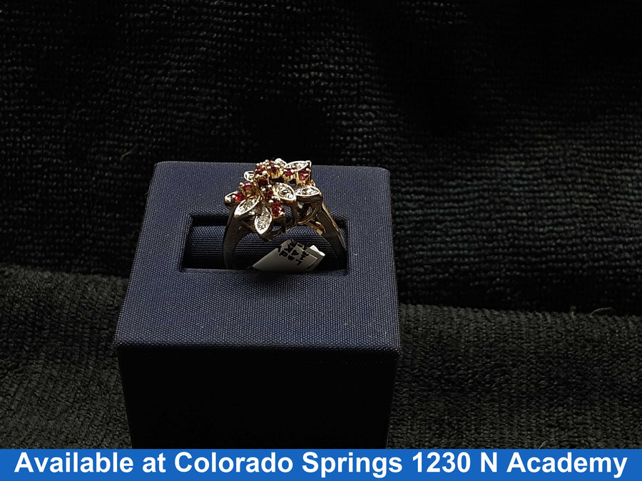 Women's Ring - Yellow Gold 14k (.585) 4.7 grams Size 4
