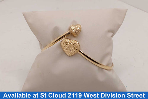 Bangle Bracelet - Yellow Gold 10k (.417) 3.8 grams 9 inch