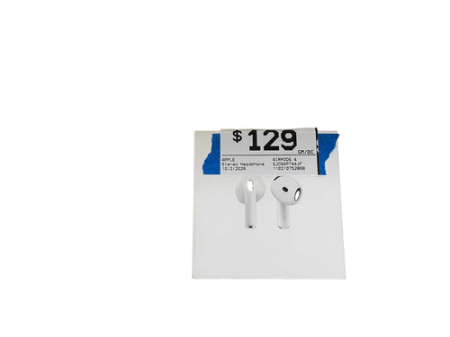 Apple Airpods 4 White Stereo Headphone