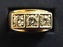 Ring - Wedding Band - Yellow Gold 14k (.585) 11 grams Size 14