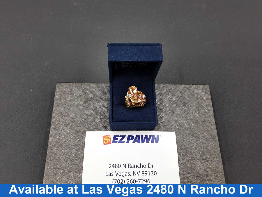Women's Ring - Yellow Gold 14k (.585) 19.4 grams Size 5.5