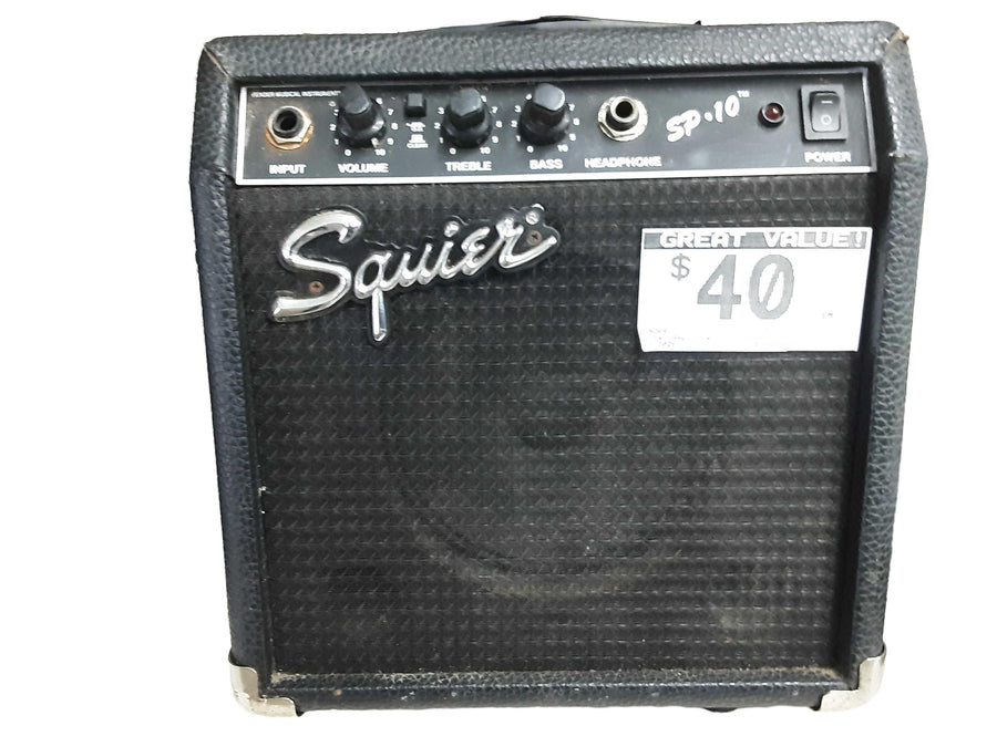 Fender Sp-10 Black Guitar Amplifier