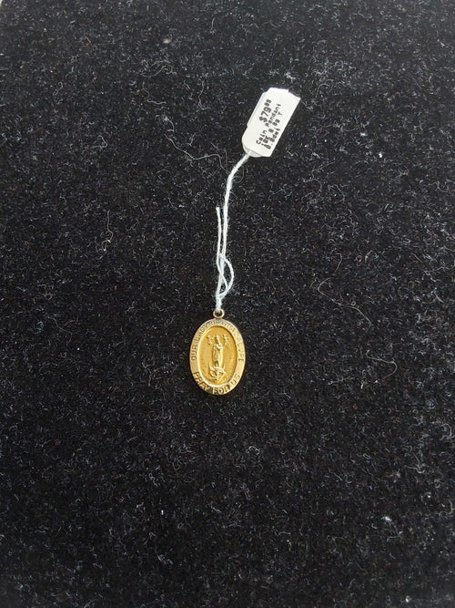 Coin Pendant - Yellow Gold 10k (.417) 0.8 grams