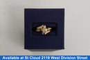 Ring - Engagement Set - Yellow Gold 14k (.585) 4.239 grams Size 5