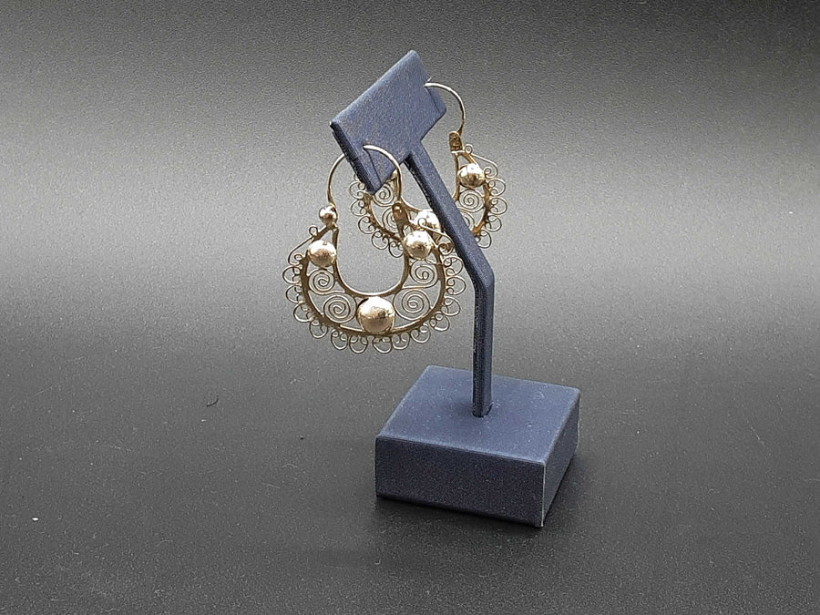 Bangle Earrings - Yellow Gold 10k (.417) 6.2 grams