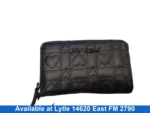 Betsy Johnson Nvis Black Wallet