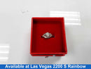 Ring - Wedding Set - White Gold 14k (.585) 2.4 grams Size 5.5