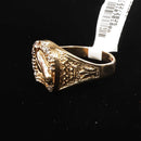 Men's Ring - Yellow Gold 10k (.417) 5.4 grams Size 10