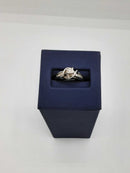 Women's Ring - Solitaire - Silver 3.3 grams Size 20