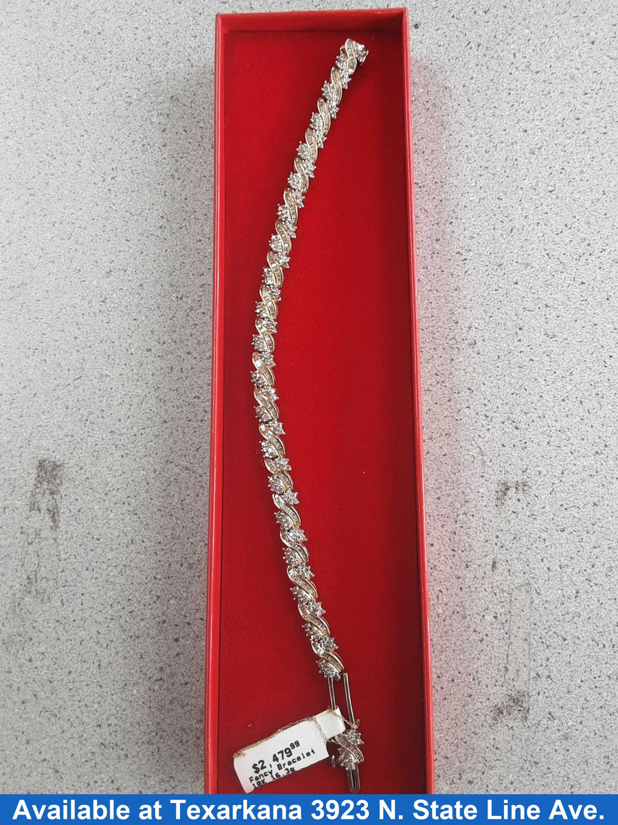 Bracelet - Yellow Gold 10k (.417) 16.3 grams 8 inch