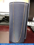Box Chain - Yellow Gold 14k (.585) 3.9 grams 24 inch
