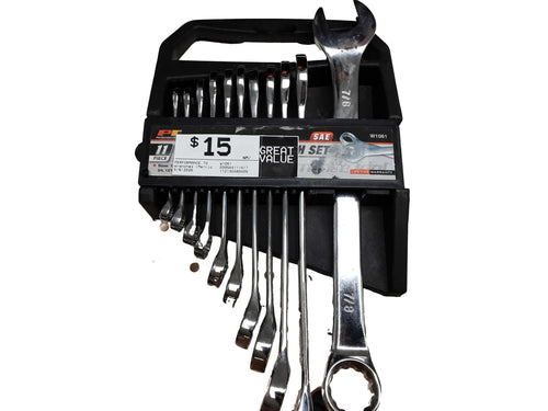 Performance Tool W1061 Silver Metric Hand Wrench