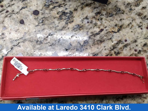 Bracelet - Yellow Gold 10k (.417) 3.7 grams 8 inch