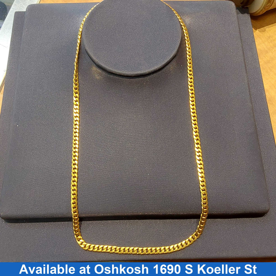 Chain - Yellow Gold 22k (.917) 30.4 grams 20 inch