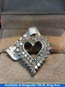 Symbol Pendant - White Gold 10k (.417) 4.7 grams