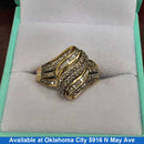 Women's Ring - Yellow Gold 10k (.417) 3.5 grams Size 8