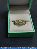 Ring - Engagement Set - Yellow Gold 14k (.585) 5.6 grams Size 8.5
