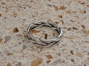 Ring - Wedding Band - Silver 3.2 grams Size 8.5