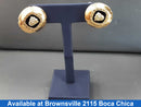 Earrings - Yellow Gold 10k (.417) 10.8 grams