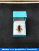 Women's Ring - Yellow Gold 10k (.417) 6 grams Size 20