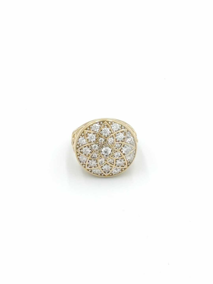 Men's Ring - Yellow Gold 10k (.417) 7.2 grams Size 10
