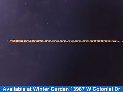 Yellow Gold 14k (.585) 16.1 grams 9 inch