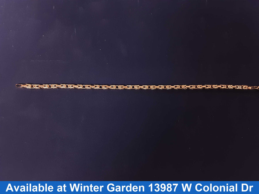 Yellow Gold 14k (.585) 16.1 grams 9 inch