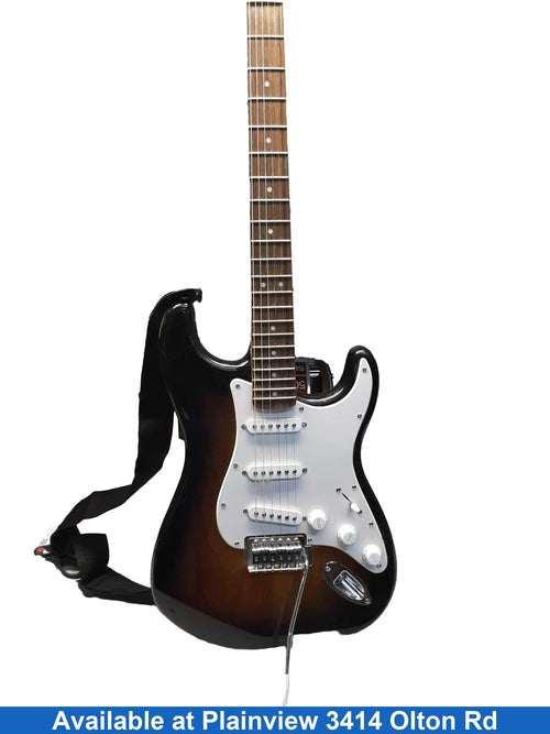 Squire Stratocaster Black Electric Bass Guitar