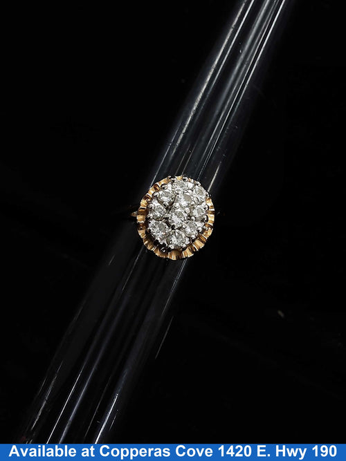 Women's Ring - Yellow Gold 14k (.585) 5.5 grams Size 9