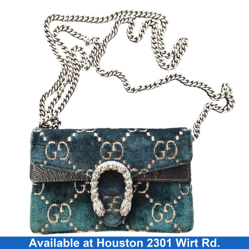 Gucci Dinoysus Green Purse / Handbag