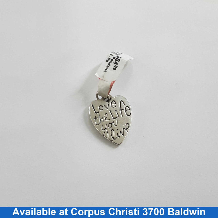 Symbol Pendant - Silver 2.6 grams
